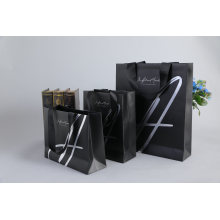 Fsc Certificate Gift Packing Paper Shopping Bags with Embossing Finshed